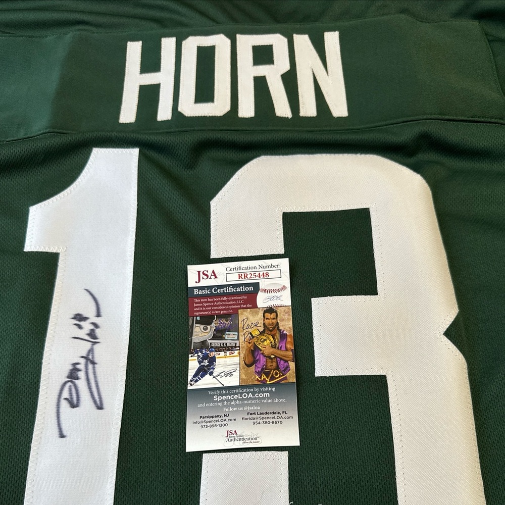 Don Horn Signed Jersey Quarterback Green Bay Packers